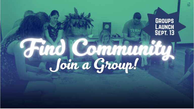 Find community at Century Baptist Church by joining a Community Life Group today! The new semester begins September 13.